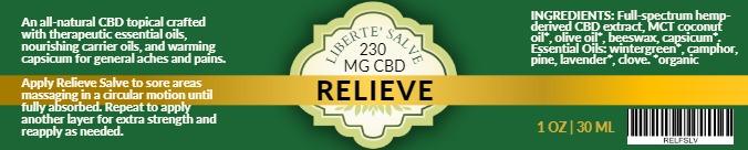 Liberte' Relieve Rub 230 mg