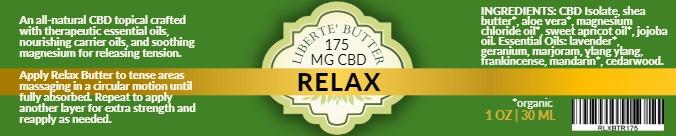 Liberte' Relax Body Butter 175mg