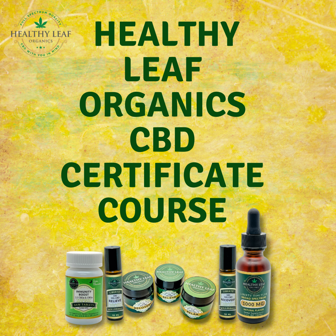 HEALTHY LEAF ORGANICS CBD CERTIFICATION