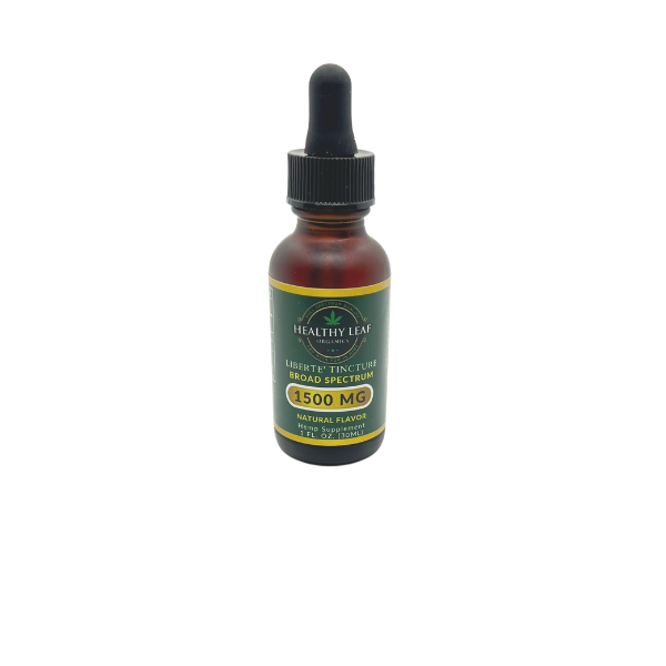 Liberte' 1500mg tincture 30ML - natural flavor.    THC FREE